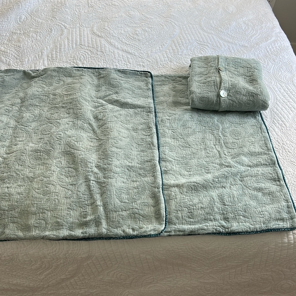 Set of 3 Bella Notte Adele Euro Shams - Picture 4 of 5